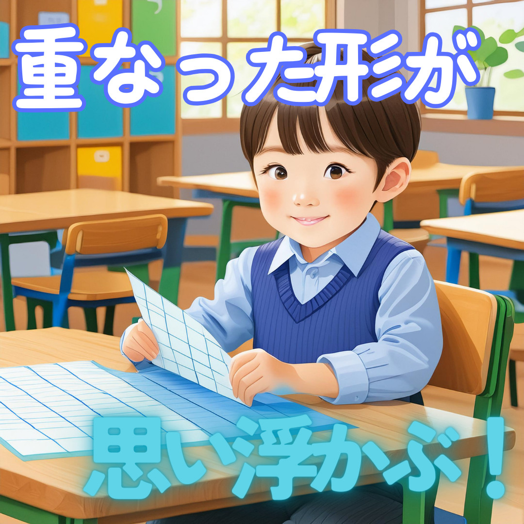 【図形】重ね図形1 |小学校受験問題集 自宅学習専用教材のえしん会